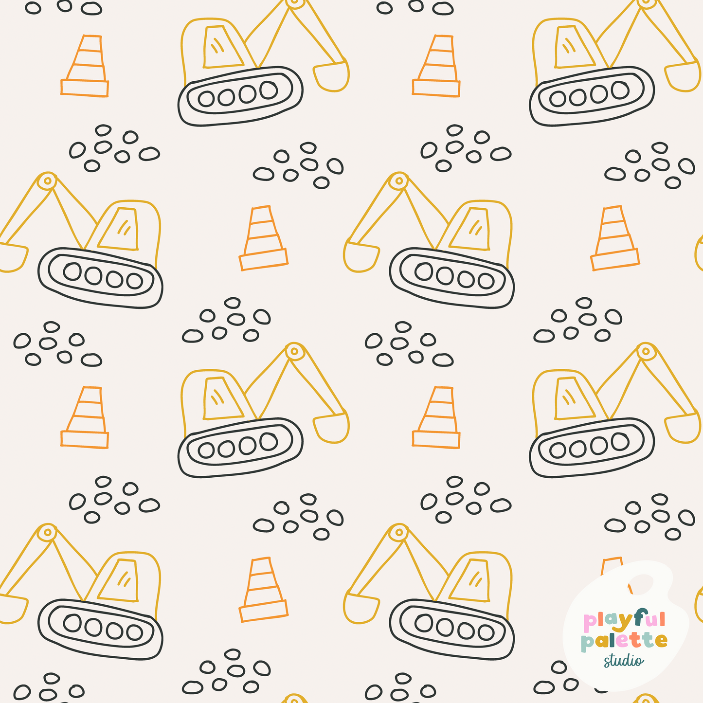 Little Diggers Outline