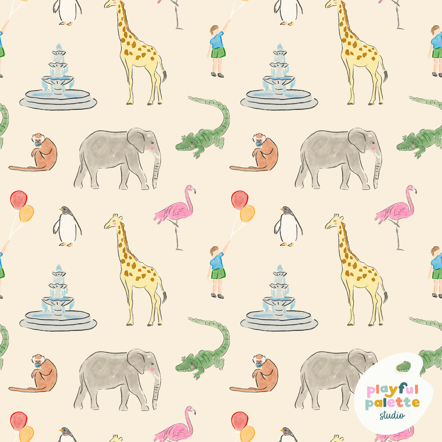 Day at the Zoo (Boy)