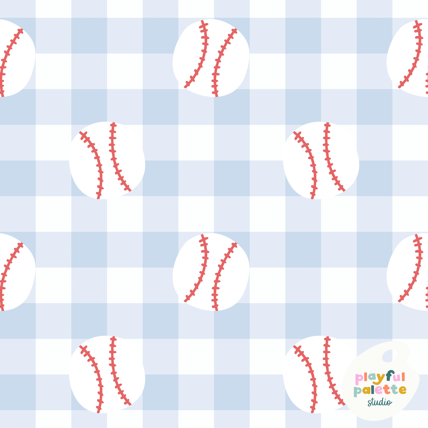 Home Run Gingham