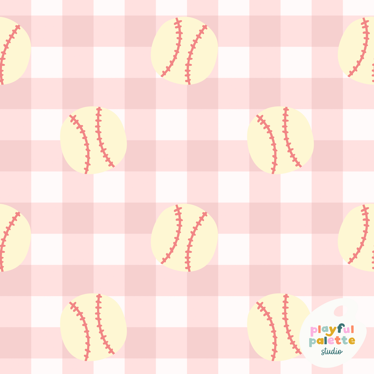 Home Run Gingham