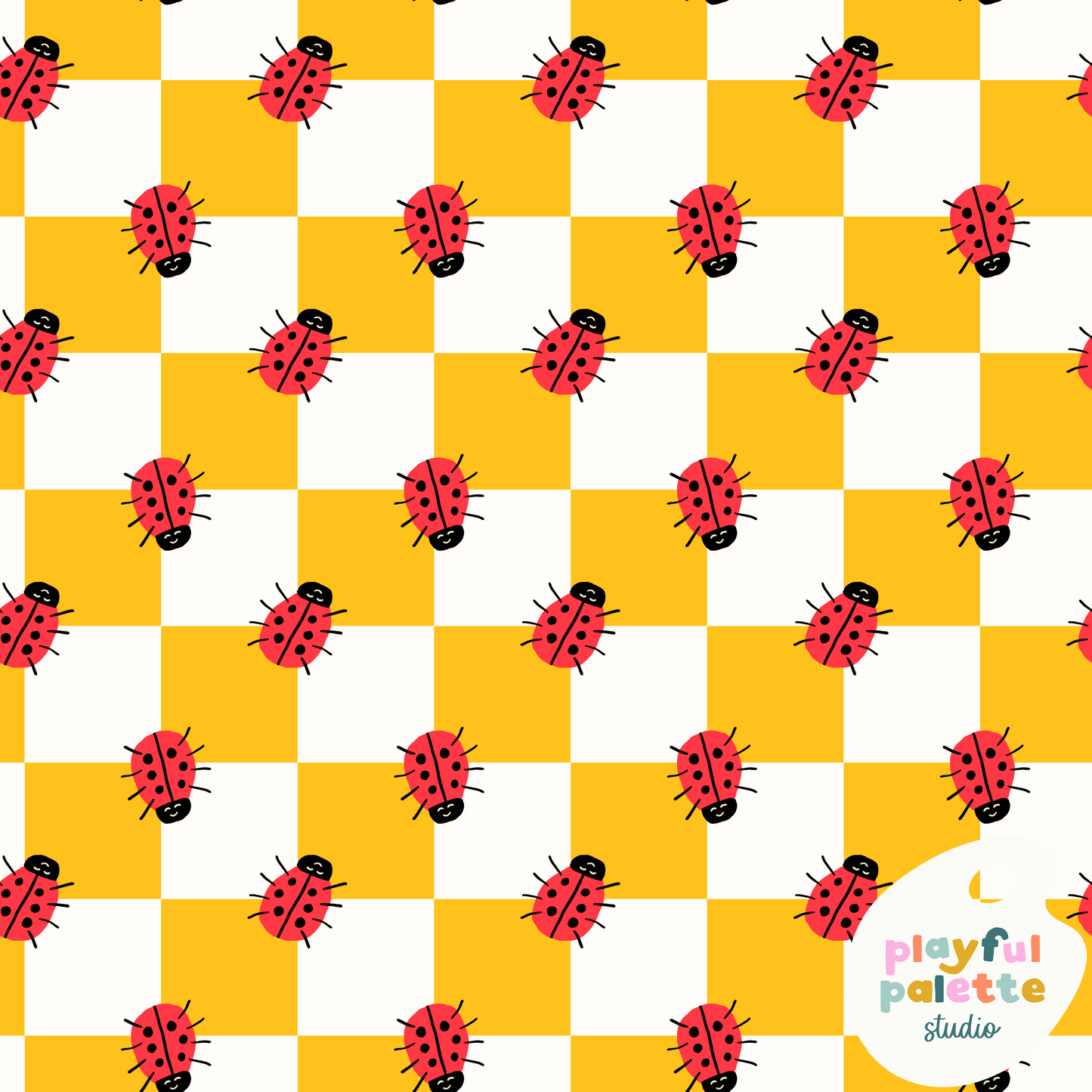 Checkered Ladybugs