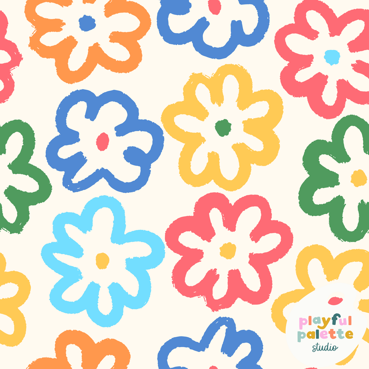 Scribble Flowers
