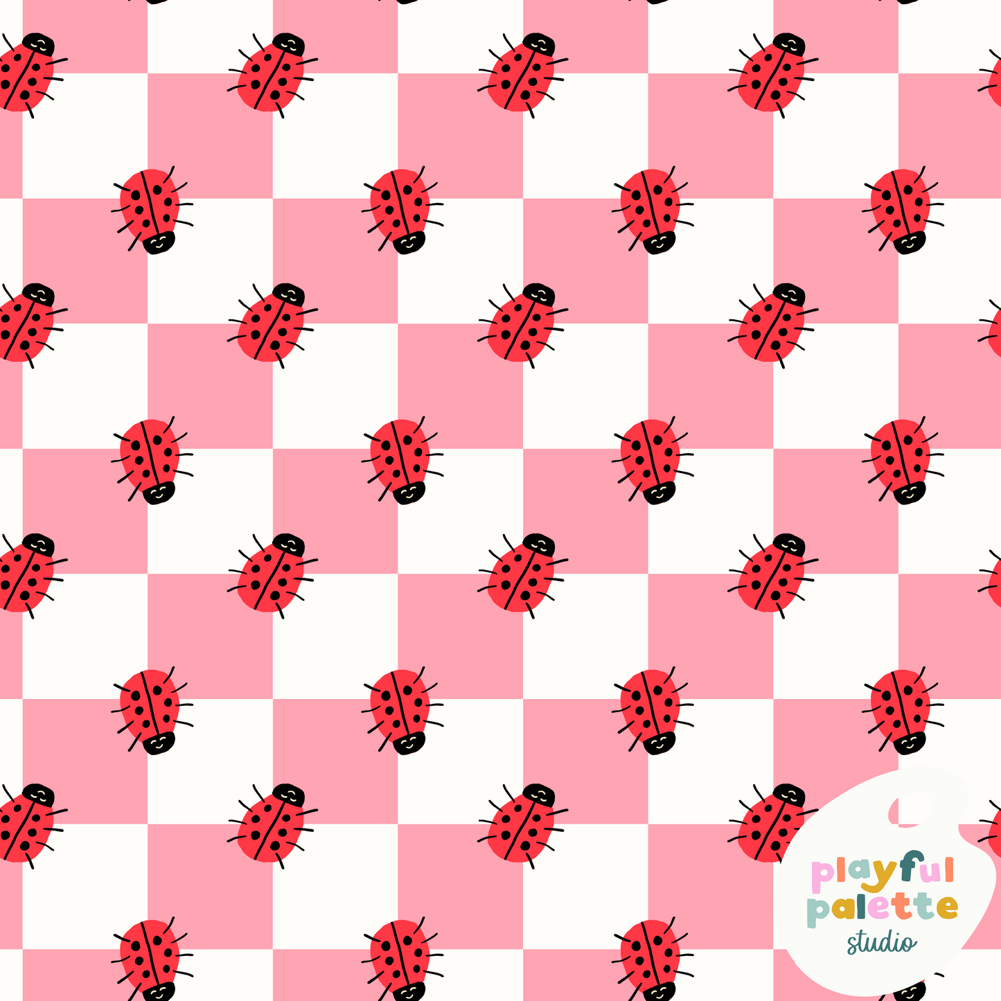 Checkered Ladybugs