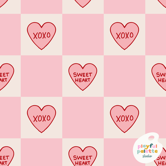 Candy Heart Check