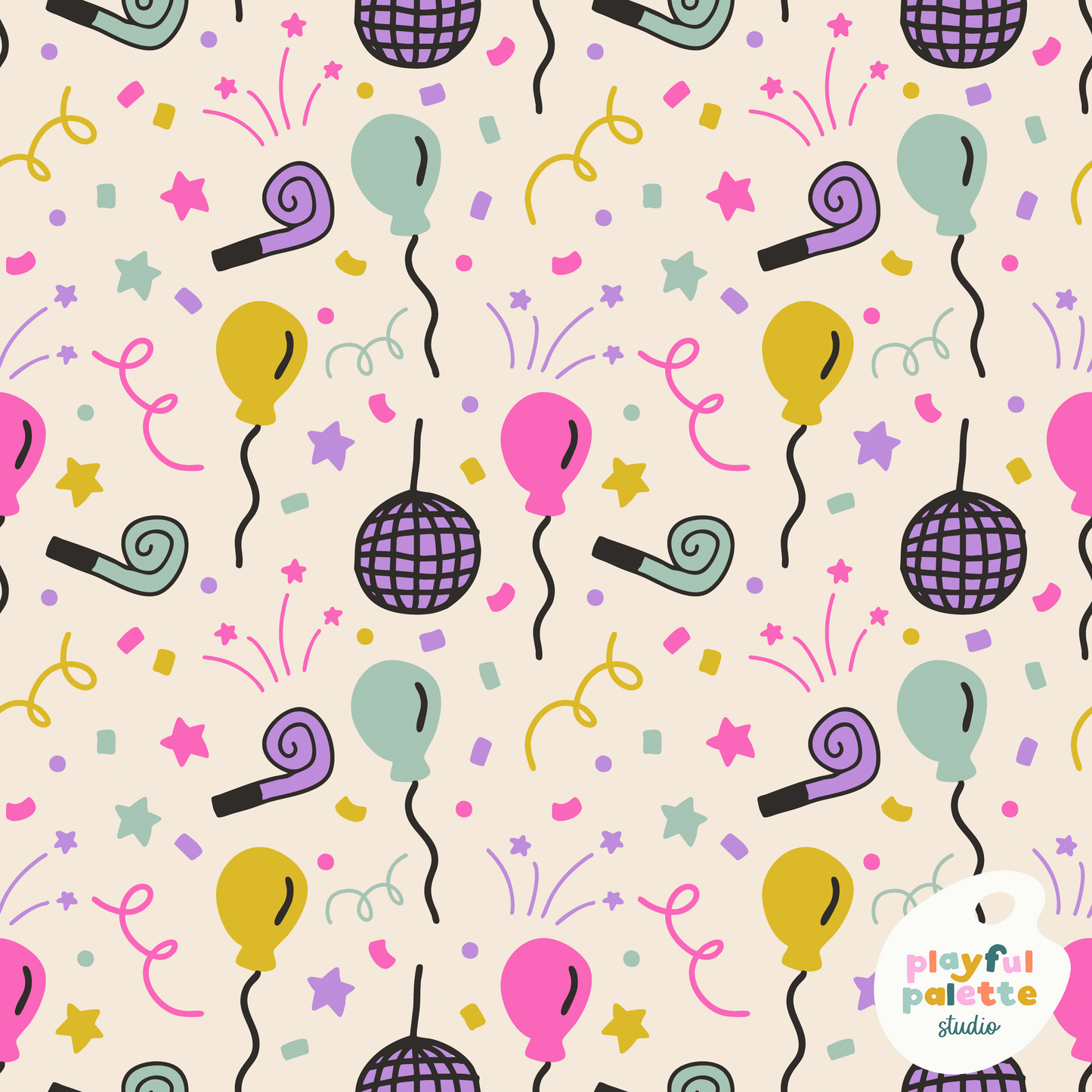 Midnight Confetti