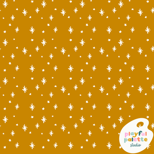 Starry Winter Night (Gold)