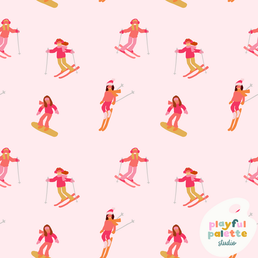 Ski Gals (Pink)