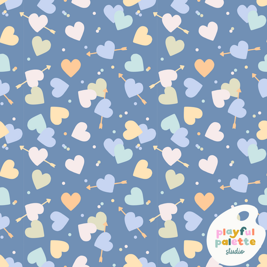 Sweetheart Confetti (Blue)